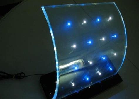 1300x3600mm Smd2427 P10 Curved Led Laminated Glass