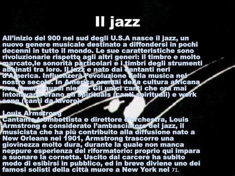 Il Jazz Tesina 3 Media Tesine Di Terza Media 7 Pronte Da Scaricare