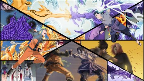 Naruto And Sasuke Wallpaper Pc Naruto Vs Sasuke Wallpaper By