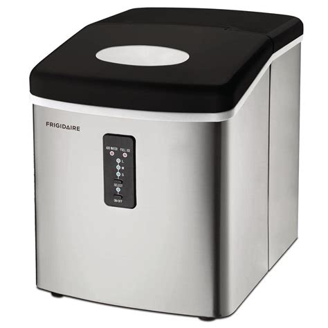 Frigidaire 26 Lb Freestanding Ice Maker In Stainless Steel EFIC103