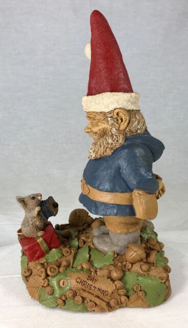 1 Tom Clark And Tim Wolfe Gnome Say Christmas Mouse Photo 6379 Cairn