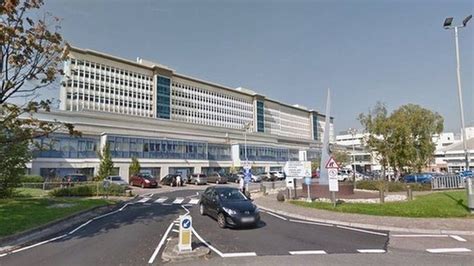 Cardiffs University Hospital Of Wales Concourse Evacuated Bbc News