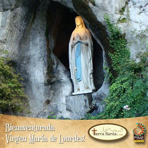 El 11 de febrero, de 1858, era el día primera aparición de la virgen de lourdes: Bienaventurada Virgen María de Lourdes - Tierra Santa Para ...