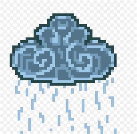 Rain Pixel Art Png 800x800px Rain Cloud Highdefinition Video