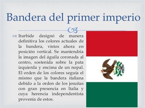 la evolución de la bandera mexicana