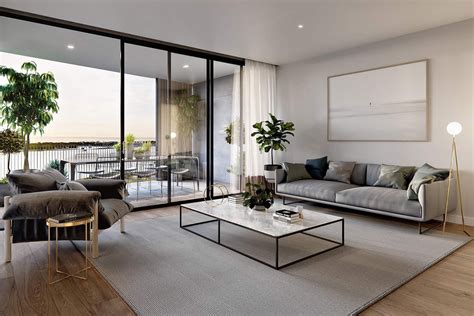 Stunning Cgi Blank Canvas Modern Minimalist Living Room Luxurious