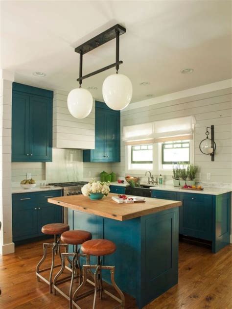 How deep are upper cabinets lhrenovations co standard kitchen upper cabinet width typical di. Teal Cabinet Paint Color Inspiration | Kitchen design ...