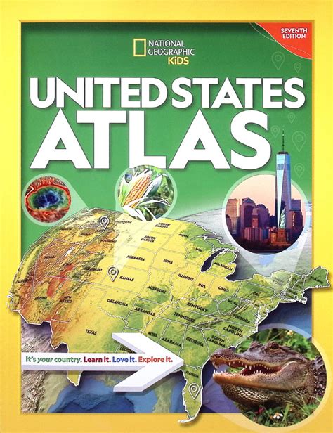 National Geographic Kids Us Atlas 7th Edtn National Geographic Kids