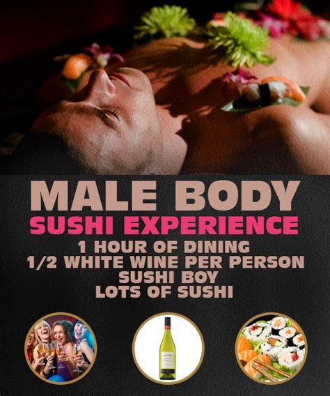 Male Body Sushi Experience Riga Hen Night Experience