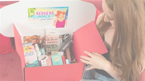 Look Inside Summer Deluxe H2bar Box How To Be A Redhead