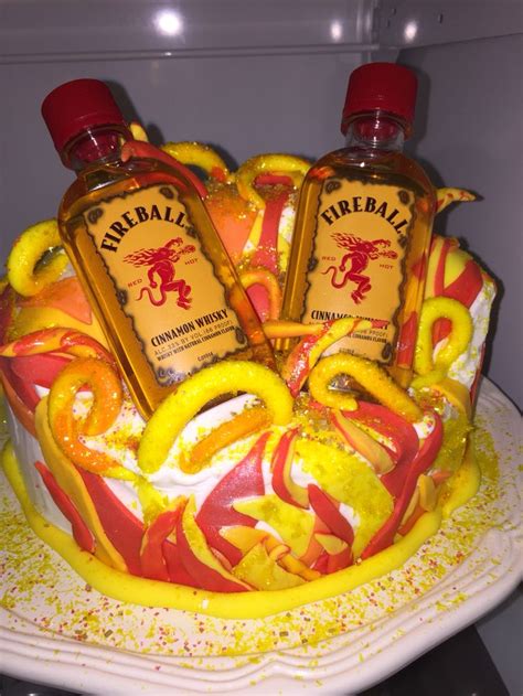 Fireball Cake Cake Food Cinnamon