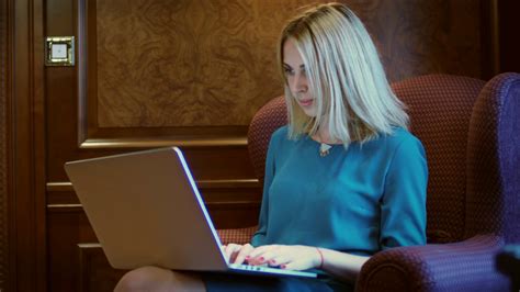 Woman Working On Laptop In Home Office Stock Footage Sbv 322140902 Storyblocks