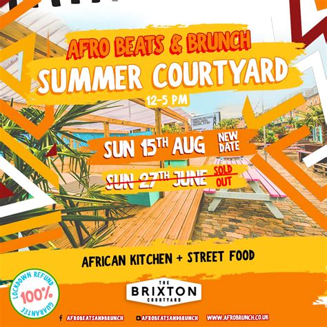 Afrobeats N Brunch Summer Courtyard Episode 2 London Food And Drink