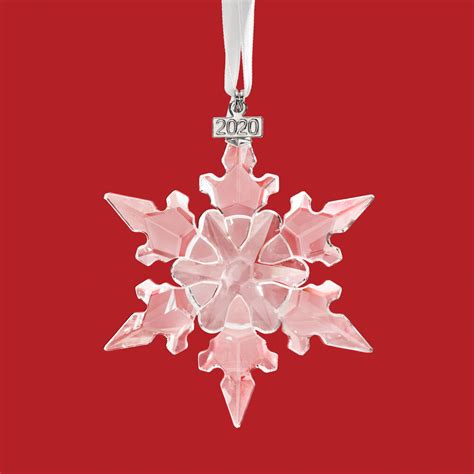 Swarovski Crystal 2020 Annual Snowflake Ornament Ross Simons