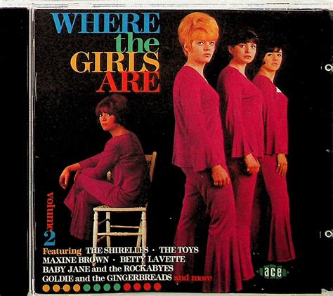 Where The Girls Are Vol2 Ace Best Of Soul Randb 60s Groups Cd 1999
