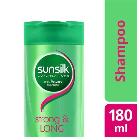 Sunsilk bangladesh provides the best products for your hair as well as expert advice, with quick and easy tips for you to feel even more incredible. Sunsilk Shampoo Strong & Long 180ml