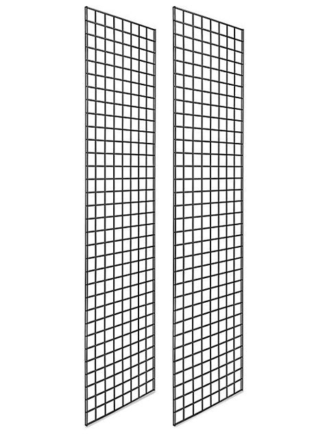 Gridwall Panels 2 X 8 Black H 4280bl Uline