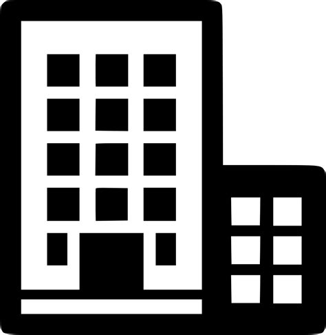 Office Head Quarters Hq Building Job Svg Png Icon Free Download