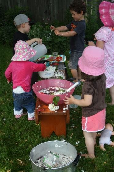 I took a plastic pop bottle and cut a small hole out of the middle. garden soup - awesome water play activity for toddlers ...