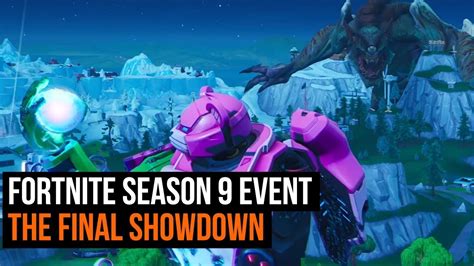 Fortnite Final Showdown Season 9 Event Cinematic Edit Youtube