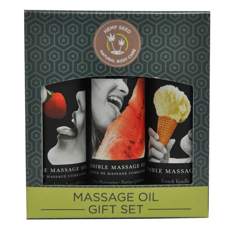 Eb4609 2 Oz Edible Massage Oil T Set Ultra Love Products Ltd