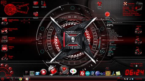 Hud Red War Machine Darkstar Desktop Scrshot By Nightmare3x On