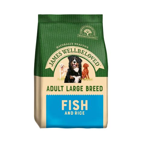 James Wellbeloved Adult Large Breed Fish And Rice Complete 15kg Warleys