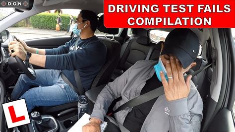 Driving Test Fails Compilation Youtube