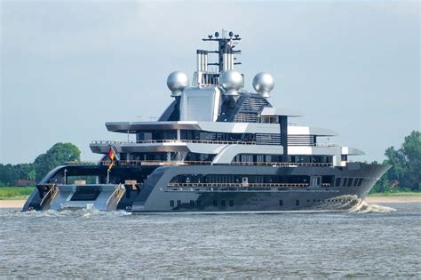 Exclusive 135m Lürssen Project Thunder Departs On Sea Trials Yacht