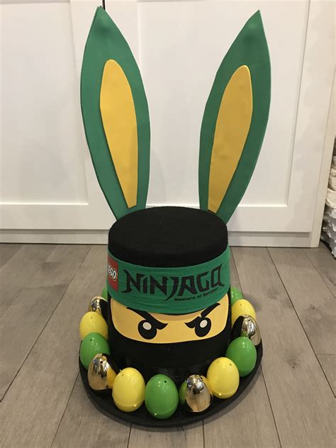 Ninjago Easter Bonnet Easter Bonnets For Boys Easter Hats Boys