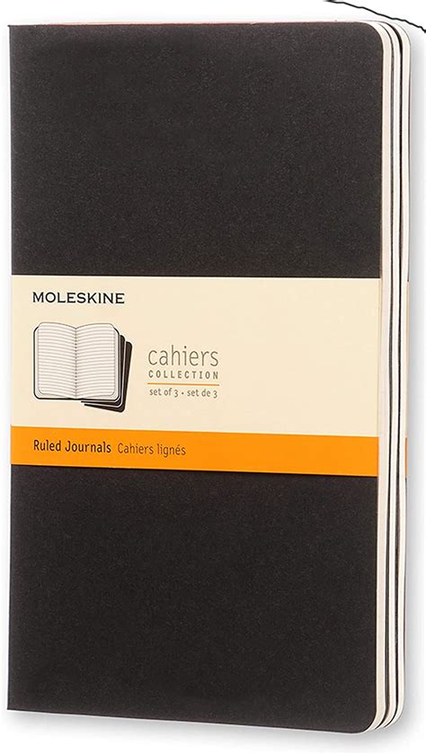 Moleskine Cahier Journal Soft Cover Large 5 X 825 Ruledlined