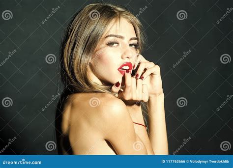Sensual Woman Body Naked Woman In Studio Stock Photo Image Of Look