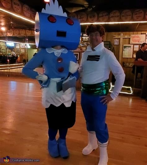 Rosie The Robot And George Jetson Costume How To Instructions Photo 9 9