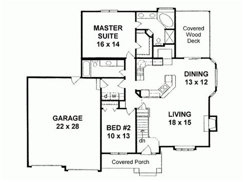 These home plans vary in sizes from very others have special features like fireplaces and bonus rooms. New One Story Two Bedroom House Plans - New Home Plans Design