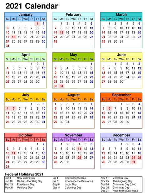 Absentee Calendar 2021 Calendar Template Printable