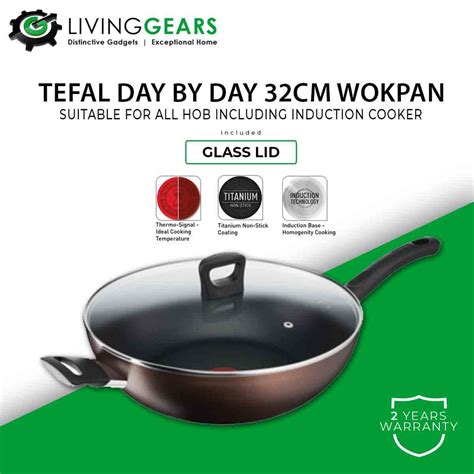 TEFAL Day By Day Wokpan Highly Non Stick 32cm G14398 SO CHEF