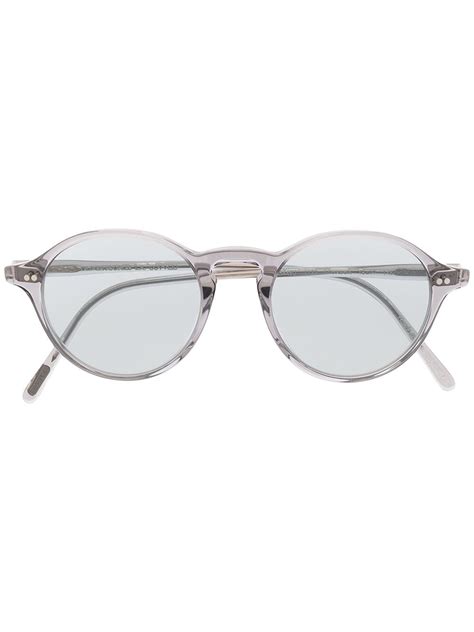 Oliver Peoples Maxon Round Frame Glasses Farfetch
