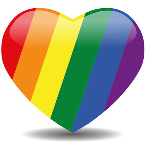 Rainbow Heart Rainbow Colors Pinterest Rainbows Rainbow Colors