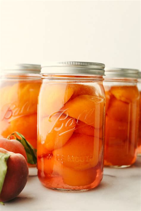Canning Peaches For Viral Sake