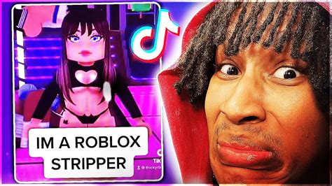 The Worst Roblox Tiktoker She A Stripper Youtube