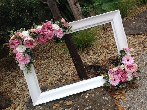 Frames Decorated With Silk Flowers For Any Occasion By Shezzadees On
