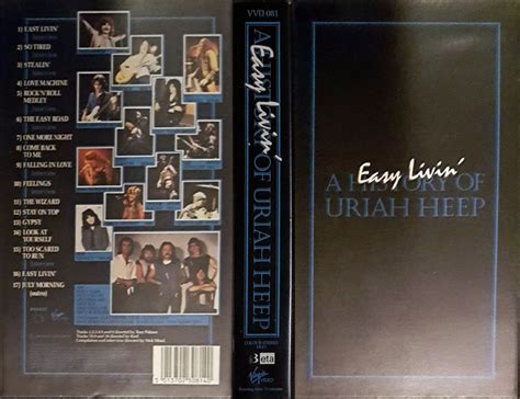 Uriah Heep Easy Livin A History Of Uriah Heep 1985 Betamax