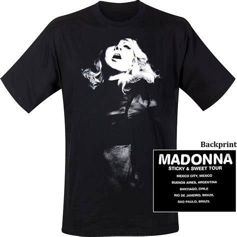Madonna T Shirt Outline In L Amazon Co Uk Sports Outdoors