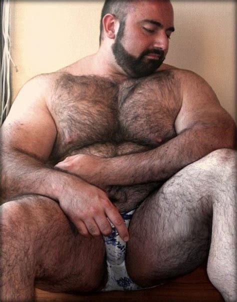 Very Hairy Silver Muscle Tumblr