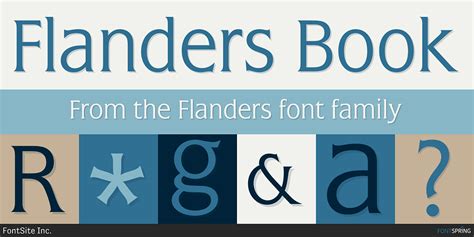 Flanders Font