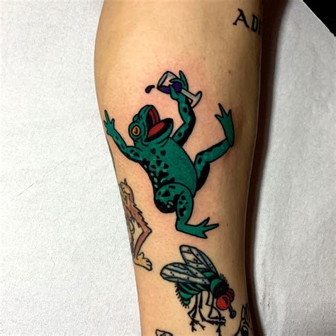 Traditional Frog Tattoo Frog Tattoos Tattoos Cute Tattoos