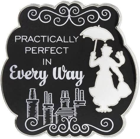 Disney Pin Mary Poppins Practically Perfect In Every