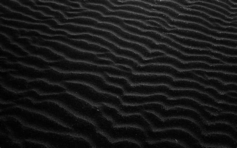 2560x1440px 2k Free Download Black Sand Texture Wavy Sand Texture