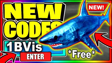 All New Codes Roblox Sharkbite Youtube