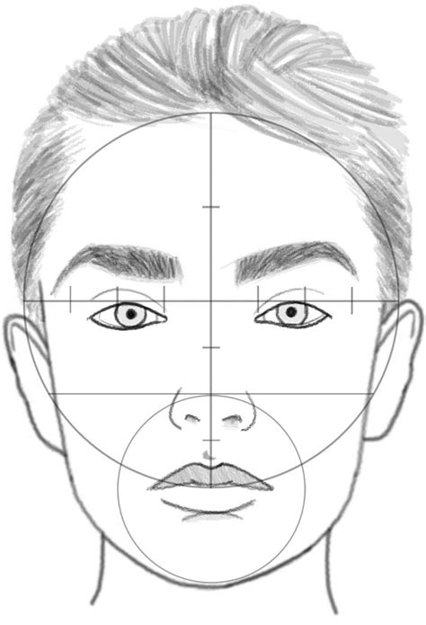 How To Draw A Face Outline At Drawing Tutorials
